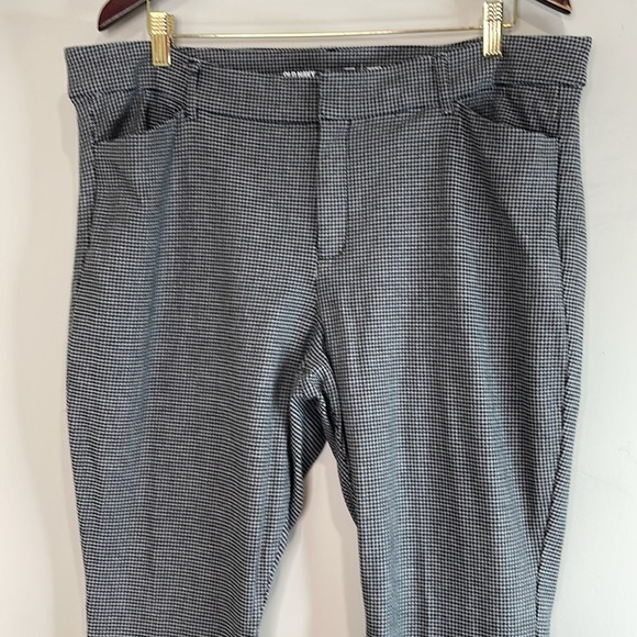 Old Navy Hi-Rise Pixie Skinny Houndstooth Dress Pants SecretSmooth Pockets 18P - Picture 3 of 10